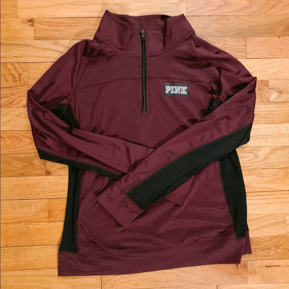 Pink Quarter Zip